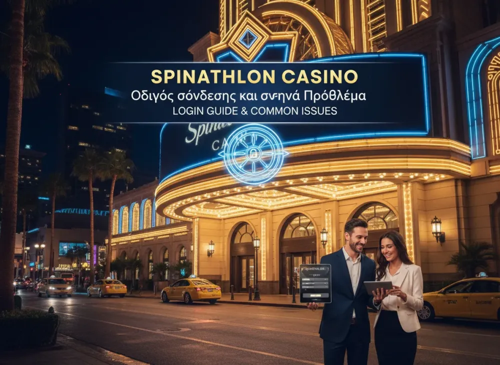 Οδηγός σύνδεσης Spinathlon login και συχνά προβλήματα